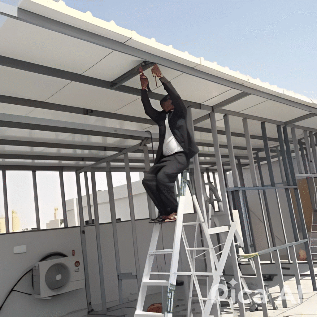 تركيب ساندوتش بانل بالجنوب